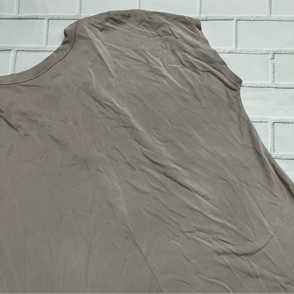 Torrid Beige Modal Short Sleeve Keyhole Shirt - Picture 5 of 7